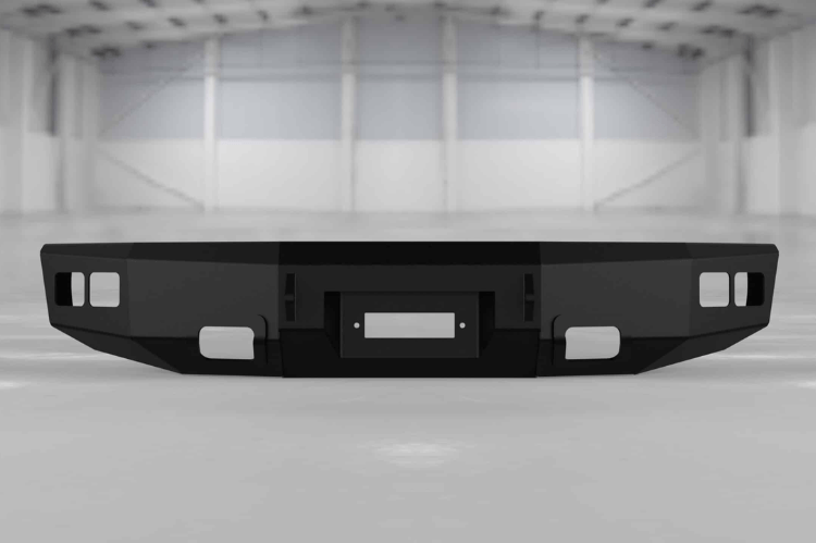 Aftermarket Hammerhead front bumper for Silverado 2500/3500 (1988-2000), model 600-56-0185, designed for winch integration and durability