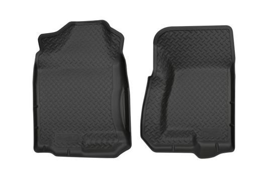Husky Liners 31301 Chevy Silverado 2500HD/3500HD 1999-2007 Classic Style Front Floor Liners Extended/Crew Cab - Black (Also fits Silverado 1500)