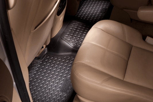 Husky Liners 61362 GMC Sierra 2500HD/3500HD 1999-2007 Classic Style Rear Floor Liners Extended Cab Grey