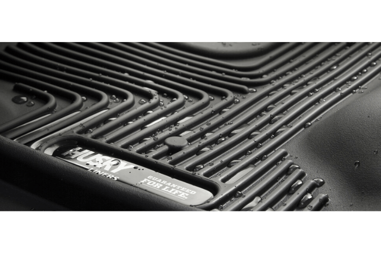 Husky Liners 53201 Chevy Silverado 2500HD/3500HD 2007-2014 X-Act Contour Rear Floor Mats Extended//Crew Cab Black (Also fits Silverado 1500)