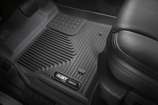 Husky Liners 54208 Chevy Silverado 2500HD/3500HD 2019-2023 X-Act Contour Floor Mats Set Crew Cab Black (Also fits Silverado 1500)