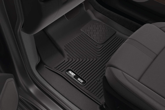 Husky Liners 53101 GMC Sierra 2500HD/3500HD 2007-2014 X-Act Contour Front Floor Mats Extended//Crew Cab - Black