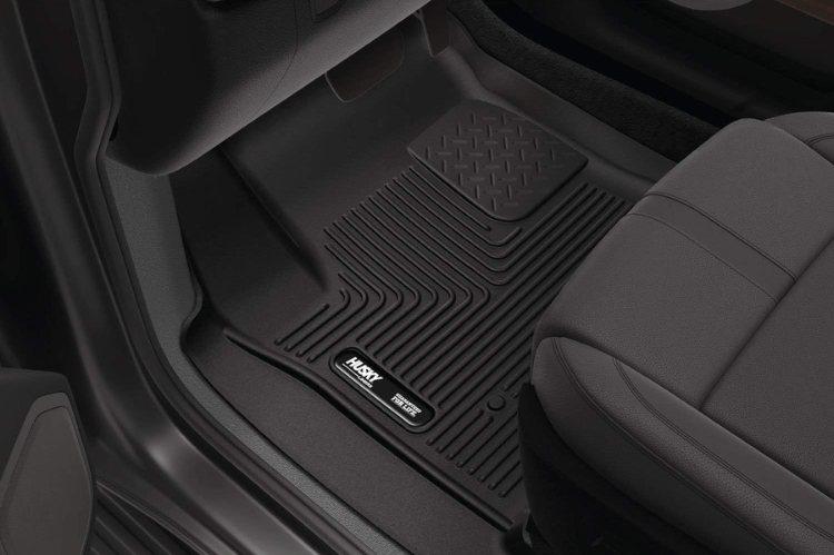 Husky Liners 53111 GMC Sierra 2500HD/3500HD 2014-2019 X-Act Contour Front Floor Mats Double//Crew Cab - Black