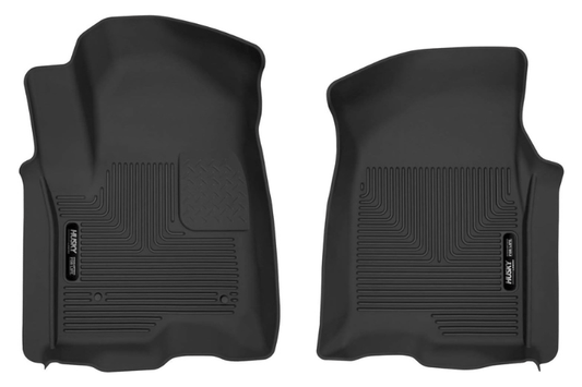 Husky Liners 54101 GMC Sierra 2500HD/3500HD 2020-2023 X-Act Contour Front Floor Mats Double/Crew Cab - Black