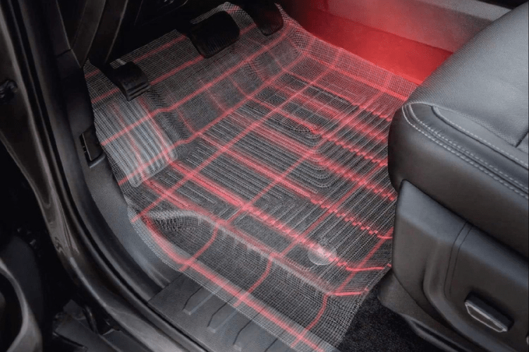 Husky Liners 54208 GMC Sierra 2500HD/3500HD 2020-2023 X-Act Contour Floor Mats Set Crew Cab - Black