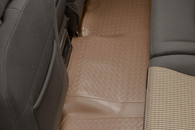 Husky Liners 61363 GMC Sierra 2500HD/3500HD 1999-2007 Classic Style Rear Floor Liners Extended Cab Tan