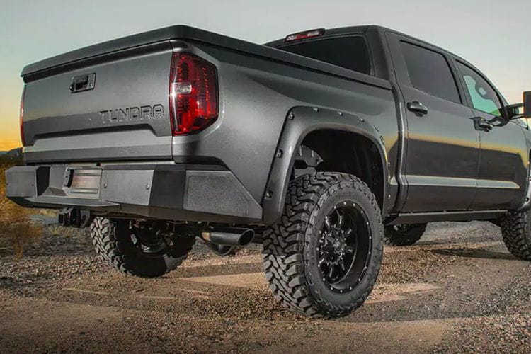 ICI Alumilite rear bumper AL-RBM93TYN for 2014-2021 Toyota Tundra durable aluminum rear bumper ICI Tundra rear bumper