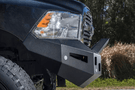 ICI Aluminum Dodge Ram 1500 2013-2018 Alumilite Front Bumper Non Winch With Optional Bolt-On RT Series Light Bracket AL-FBM96DGN-RT