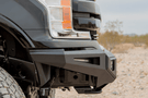 ICI Aluminum Ford F150 2018-2020 Alumilite Front Bumper Non Winch With Optional Bolt-On RT Series Light Bracket AL-FBM15FDN-RT