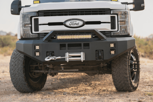 ICI Aluminum Ford F250/F350 Superduty 2017-2022 Front Bumper AL-FBM12FDN-RT