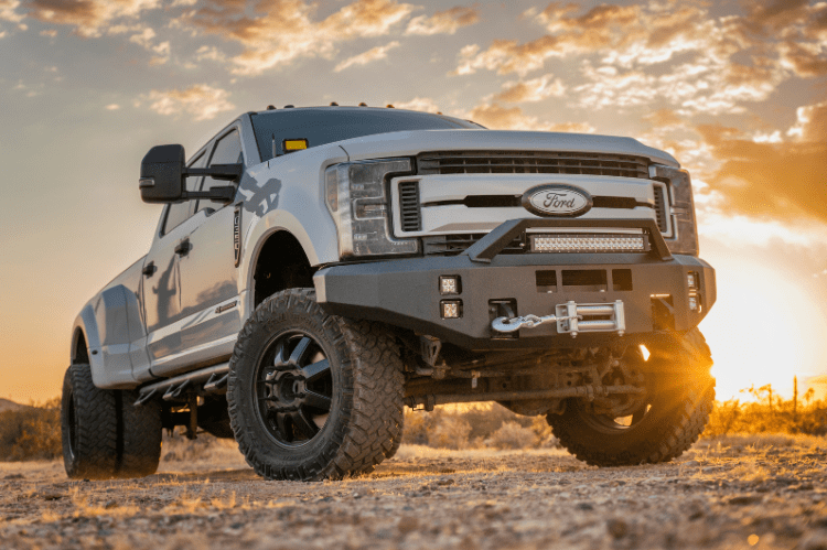 ICI Aluminum Ford F250/F350 Superduty 2017-2022 Front Bumper AL-FBM12FDN-RT