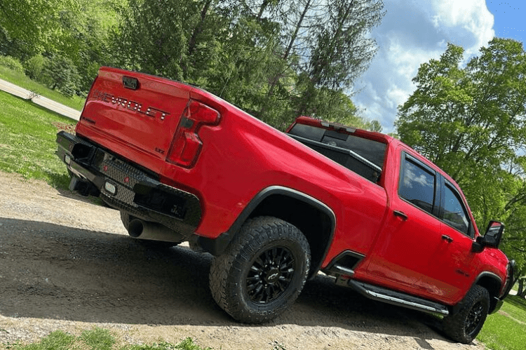 Bodyguard KFC20BYG Chevy Silverado 2500/3500 2020-2025 FT Rear Bumper With Sensor Cutouts