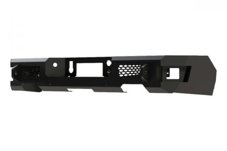 Ranch Hand MBC19HBMSL 2019-2022 Chevy Silverado 1500 Midnight Rear Bumper (Excl. Diesel)