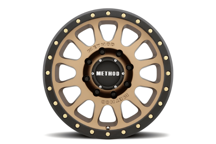 Bronze Method Race Wheels NV for Ford F250/F350 Superduty 1999-2025.