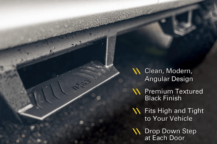 N-Fab EXC19QC-TX 2020-2023 GMC Sierra 2500/3500 EpYx Step System