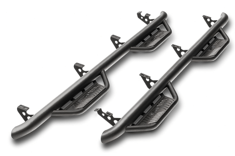 N-Fab HPC1971QC-TX 2020-2023 GMC Sierra 2500/3500 Podium LG & SS Steps