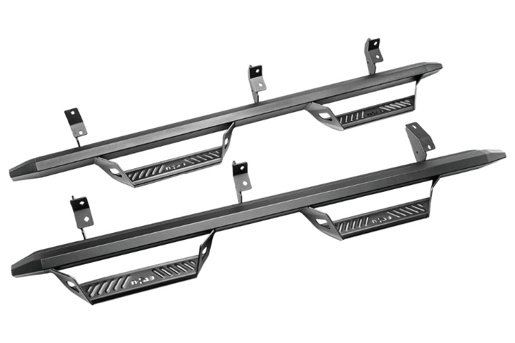 N-Fab PRC1971QC-TX 2020-2023 GMC Sierra 2500HD/3500HD Predator Pro Nerf Step System