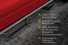 N-Fab PRC1971QC-TX 2020-2023 GMC Sierra 2500HD/3500HD Predator Pro Nerf Step System