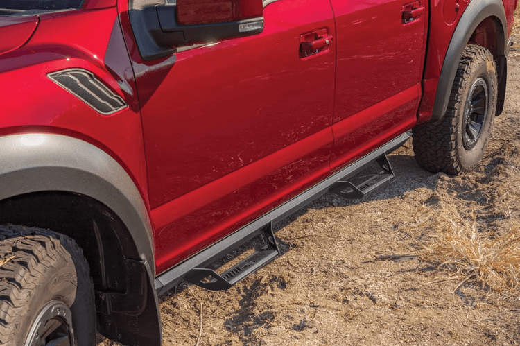 N-Fab PRC1971QC-TX 2020-2023 GMC Sierra 2500HD/3500HD Predator Pro Nerf Step System