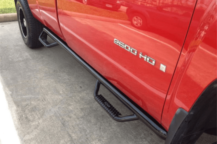 N-Fab C1470RC-4-TX GMC Sierra 2500HD/3500HD 2015-2019 6'6" W2W with Bed ACS Nerf Step System Standard Cab