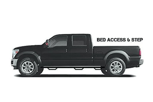 N-Fab C15104CC-6-TX GMC Sierra 2500HD/3500HD 2015-2019 6'6" W2W with Bed ACS Nerf Step System Crew Cab