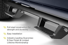 N-Fab EXC07CC-TX GMC Sierra 2500HD/3500HD 2007-2019 EpYx Step System Crew Cab