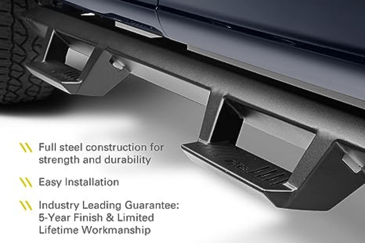 N-Fab EXC07CC-TX GMC Sierra 2500HD/3500HD 2007-2019 EpYx Step System Crew Cab