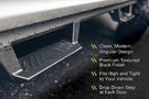 N-Fab EXC11CC-TX GMC Sierra 2500HD/3500HD 2011-2016 EpYx Step System Diesel Crew Cab