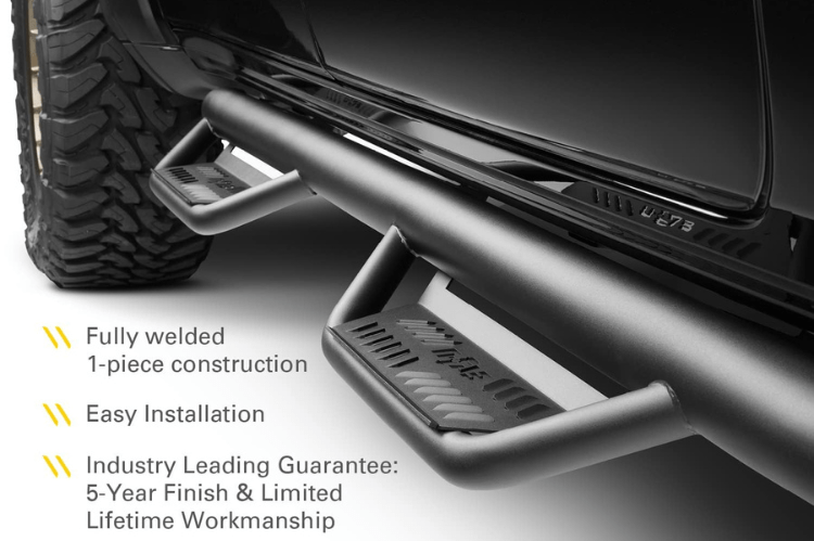 N-Fab HPC1575CC-SS GMC Sierra 2500HD/3500HD 2015-2016 Podium SS Steps Crew Cab