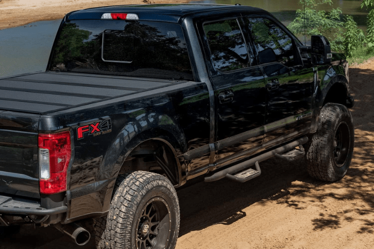 N-Fab HPC1575CC-SS GMC Sierra 2500HD/3500HD 2015-2016 Podium SS Steps Crew Cab