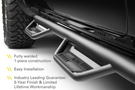 N-Fab HPC1575CC-TX GMC Sierra 2500HD/3500HD 2015-2019 Podium LG Steps Crew Cab