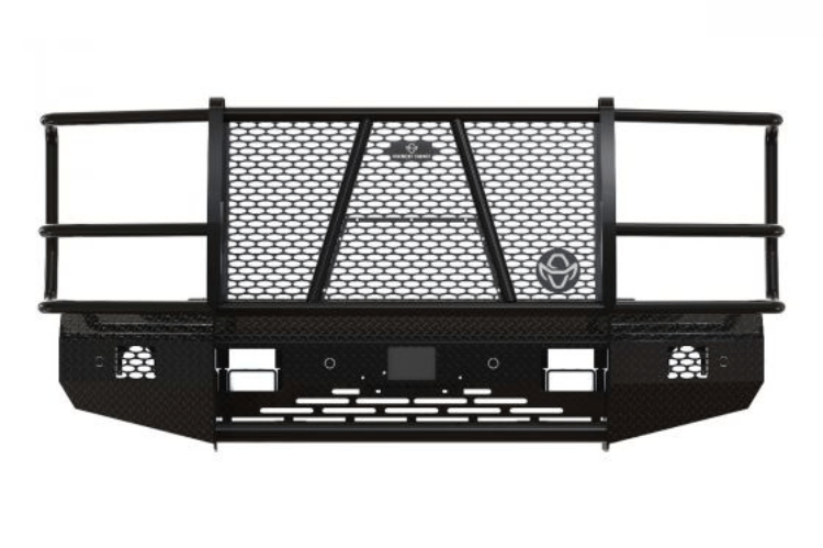 Ranch Hand FSF231BL1 heavy-duty Summit front bumper with grille guard for 2023–2026 Ford F250/F350 Super Duty.