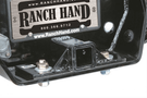 Heavy-duty Ranch Hand bolt-on trailer hitch receiver tube for towing and hauling