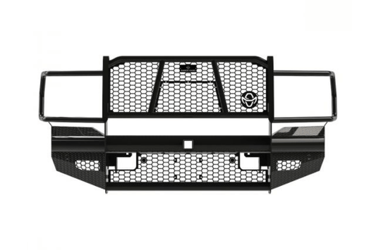 Ranch Hand Legend Series front bumper grille guard for Ram 2500/3500 truck upgrade.