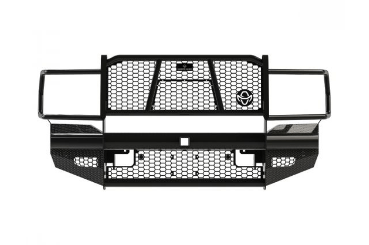 Ranch Hand Legend Series front bumper grille guard for Ram 2500/3500 truck upgrade.