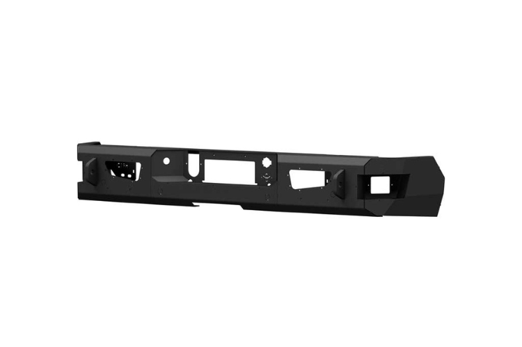 Ranch Hand Midnight rear bumper for Chevy Silverado 2500/3500 HD, heavy-duty truck back bumper