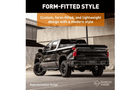Ranch Hand Midnight rear bumper for GMC Sierra 2500/3500 HD, rugged truck back bumper
