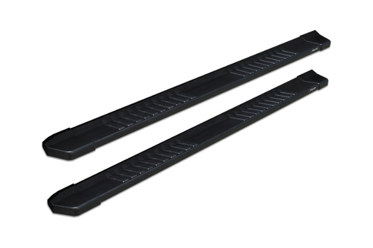 Raptor 1701-0016BT Chevy Silverado 2500HD/3500HD 2007-2019 6" OEM Style Slide Track Running Boards - Black Textured Aluminum