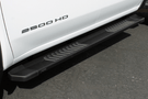 Raptor 1701-0016BT Chevy Silverado 2500HD/3500HD 2007-2019 6" OEM Style Slide Track Running Boards - Black Textured Aluminum
