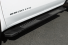 Raptor 1701-0017BT Chevy Silverado 2500HD/3500HD 2020-2025 6" OEM Style Slide Track Running Boards Black Textured Aluminum