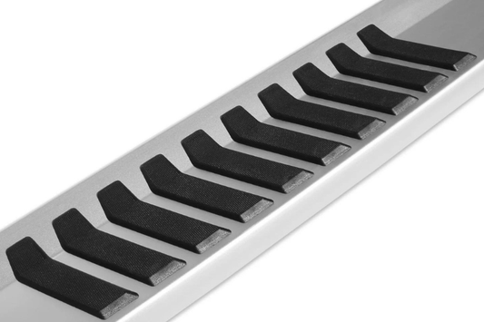 Raptor 1701-0041 Chevy Silverado 2500HD/3500HD 2020-2025 6" OEM Style Slide Track Running Boards Brushed Aluminum
