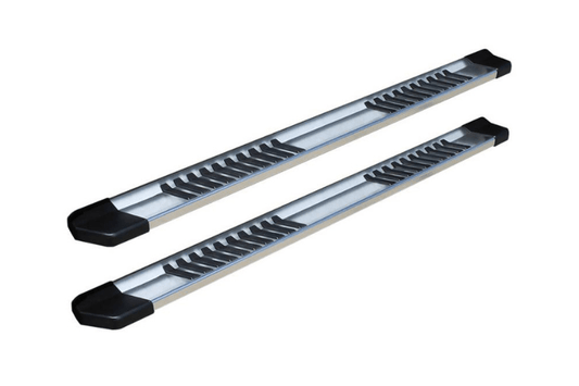 Raptor 1701-0052 Chevy Silverado 2500HD/3500HD 2020-2025 6" OEM Style Slide Track Running Boards Brushed Aluminum