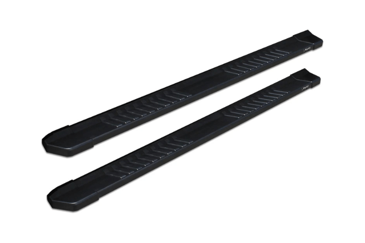 Raptor 1701-0052BT Chevy Silverado 2500HD/3500HD 2020-2024 6" OEM Style Slide Track Running Boards Black Textured Aluminum
