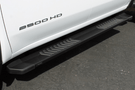 Raptor 1701-0052BT Chevy Silverado 2500HD/3500HD 2020-2024 6" OEM Style Slide Track Running Boards Black Textured Aluminum