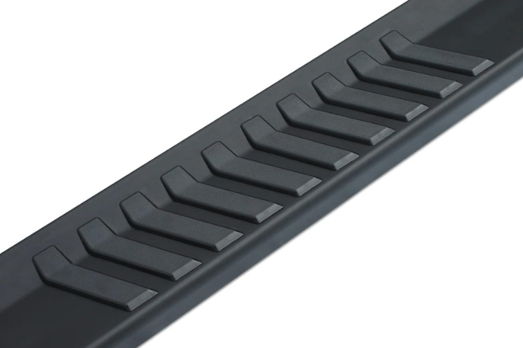 Raptor 1702-0062BT Dodge Ram 2500/3500 2010-2023 6" OEM Style Slide Track Running Boards Crew Cab Black Textured Aluminum (Also fits Dodge Ram 1500)