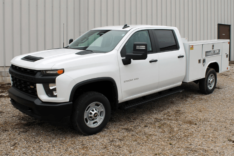 Raptor 2101-0052BT GMC Sierra 2500HD/3500HD 2020-2024 6.5" Sawtooth Slide Track Running Boards Crew Cab Black Textured Aluminum