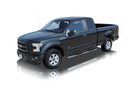 Raptor 1501-0722 2020-2023 Chevy Silverado 2500/3500 4" Curved OE Style Oval Nerf Bars - Stainless Steel