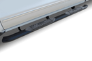 Raptor 1501-0722B 2020-2025 Chevy Silverado 2500/3500 4" Curved OE Style Oval Nerf Bars - Black E-Coated Steel