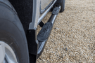 Raptor 1501-0733B 2020-2025 GMC Sierra 2500/3500 4" Curved OE Style Oval Nerf Bars - Black E-Coated Steel