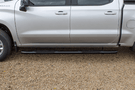 Raptor 1501-0733B 2020-2025 GMC Sierra 2500/3500 4" Curved OE Style Oval Nerf Bars - Black E-Coated Steel